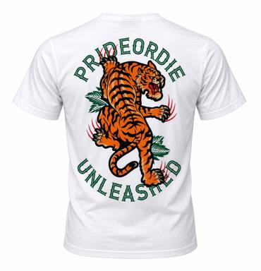 PRiDEorDiE unleashed V2 T-Shirt - white
